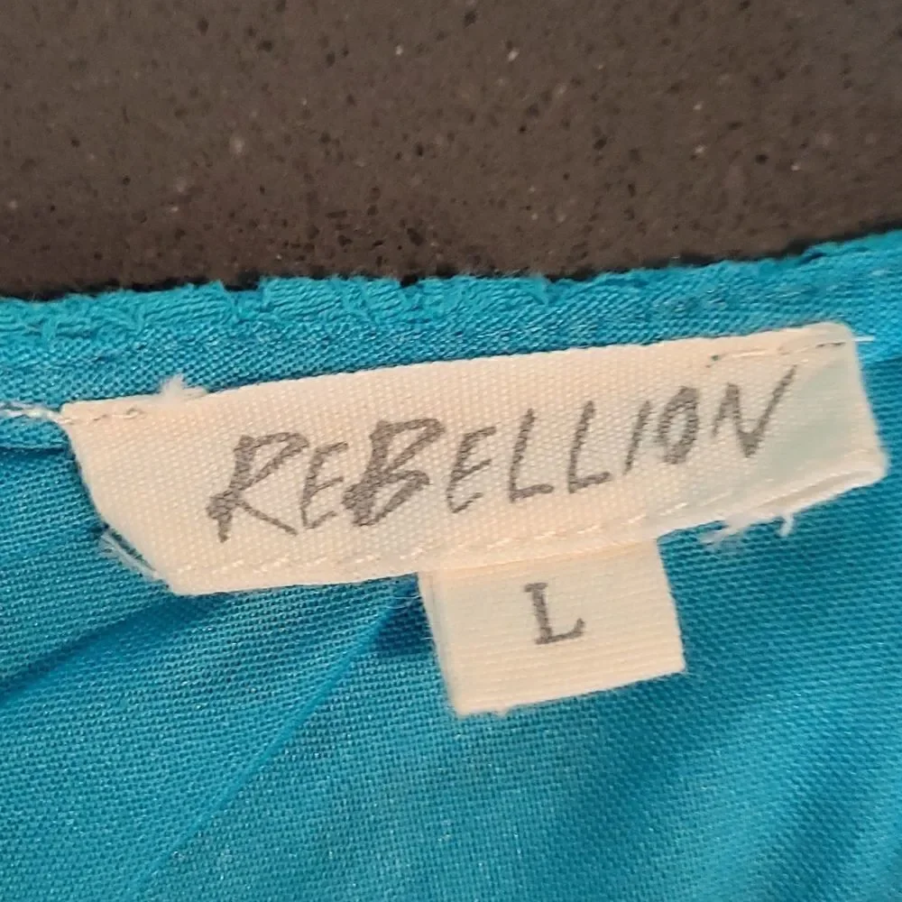 Rebellion Blue Dress - Picture 9 of 14